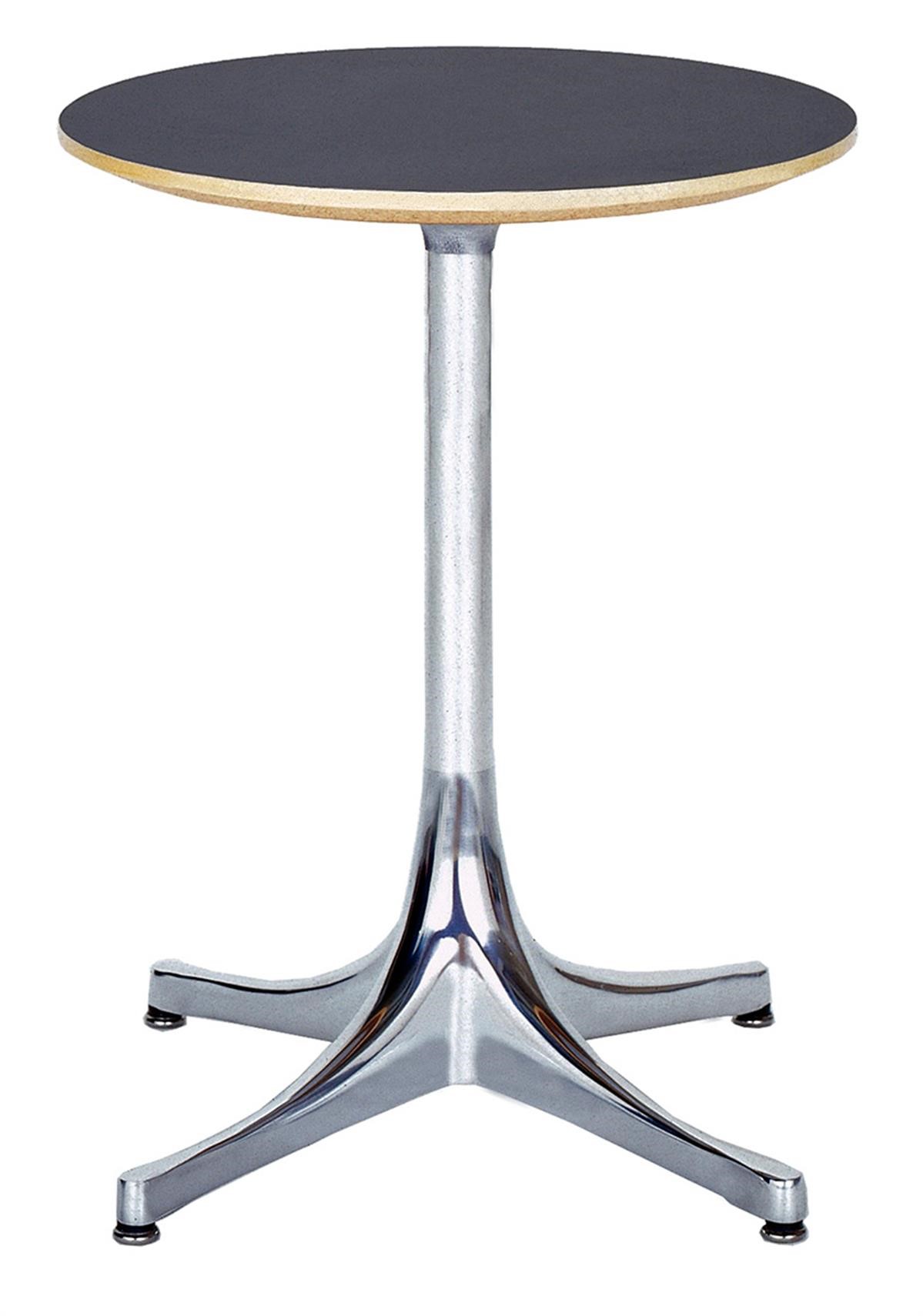 Hermanmiller Nelson Pedastal Table Clear7